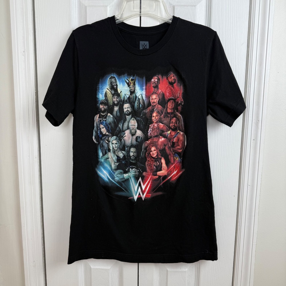New Authentic WWE Wrestlemania 2022 Event "I Was There" T Shirt Black Size M
